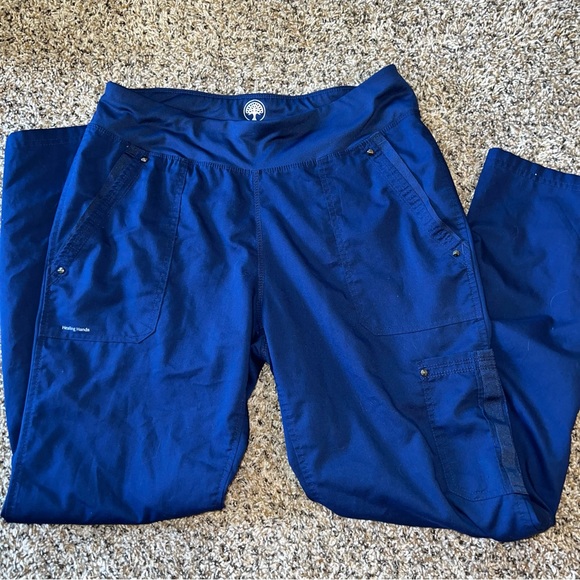 Women’s healing hands purple label Tori scrub pants - Picture 2 of 5